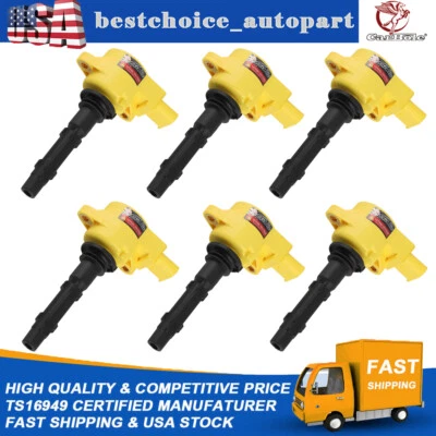 Paquete de bobinas de encendido para Mercedes-Benz C350 E350 SLK350 V6 2006-2013 3,5 L UF535 Foto 1 de 4