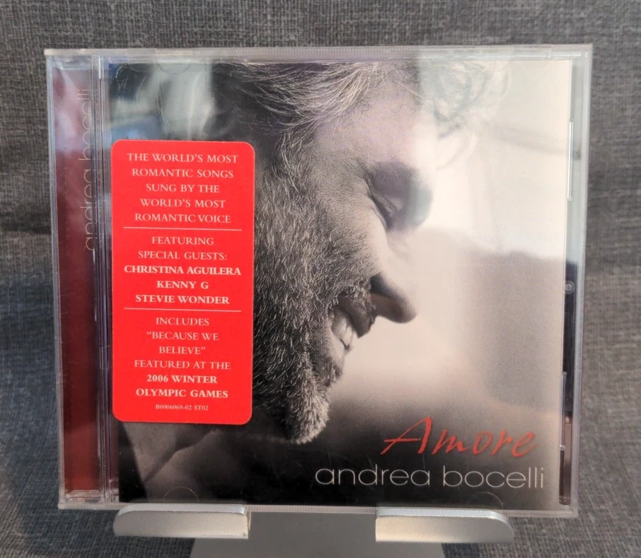 Amore by Andrea Bocelli (CD, Jan-2006, 2 Discs, Universal Classics)