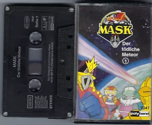 MC MASK Folge 1 Der tödliche Meteor schwarze MC Kenner Parkery Toys - Bild 1 von 1