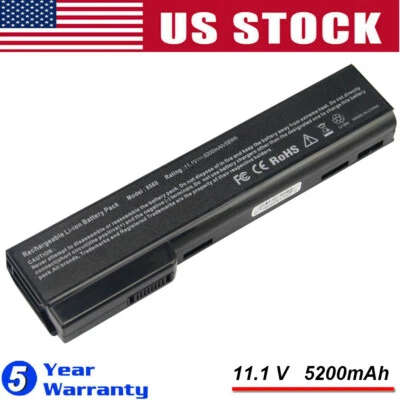 Batería CC06XL para HP ProBook 6460b 6465b 6470b 6475b 6560b 6570b 628668-001 Foto 1 de 4