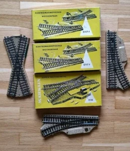 Märklin 5128 5117 Gleise Schienen Weichen - Bild 1 von 1