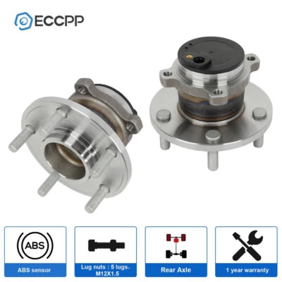 2 Pcs Wheel Hub Bearings Rear For 2004-2013 Mazda 3 2006-2010 2012-2017 Mazda 5 - Image 1 of 4