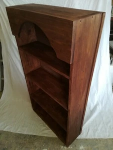 Mueble ESTANTERÍA súper XXL. Madera. 120x60x25. Tintada color nogal - Imagen 1 de 4