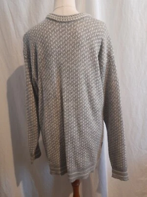 Woolovers Gris Grueso Punto Lana Suéter Mediano Foto 1 de 4