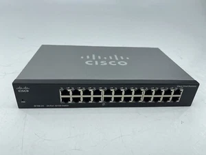 Cisco SF100-24 Switch V2 24-Port Unmanaged Ethernet Series 100 V2 - Picture 1 of 9