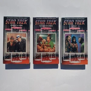 3 - Star Trek Original TV Series VHS Lot Episodes 41 42 49 NEW SEALED WATERMARK - Imagen 1 de 18