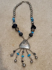 BEAUTIFUL CAROL DAUPLAISE SIGNED 1970'S NECKLACE - Picture 1 of 10