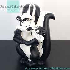 Extremely rare! Vintage Pepe le Pew and Penelope Pussycat statue. Looney Tunes
