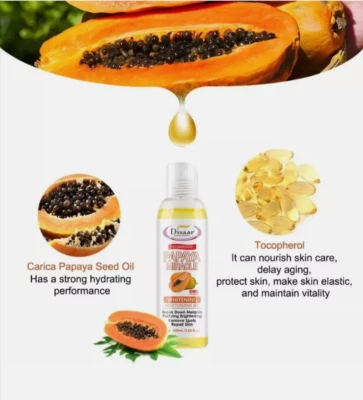 Disaar Papaya Miracle Moisturising Oil Face And Body Oil 100ml - Image 1 of 3