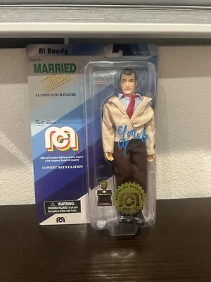Figura clásica de 8" Married with Children Al Bundy Mego firmada por Ed O’Neill Foto 1 de 4