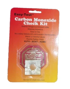 Easy-Test Carbon Monoxide Check Kit - Picture 1 of 1
