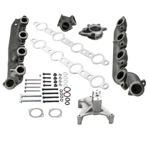 Exhaust Manifolds for Ford F250 F350 Super Duty 7.3L Powerstroke Diesel 1999-03 - Picture 1 of 12