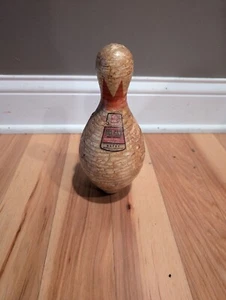 Brunswick Red Crown Duck Pin Plastic Coated Ndpbc Bowling Pin USA - Picture 1 of 6