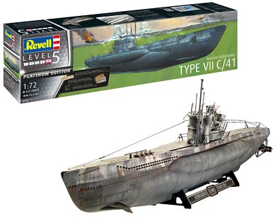 REVELL 05163 German Submarine Type VII C-41 - Immagine 1 di 4
