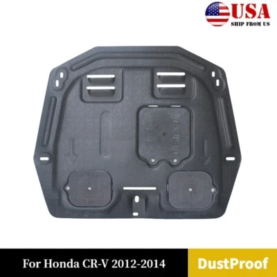 Protector de bandeja de motor a prueba de polvo para Honda CR-V 2012-2014 protector contra salpicaduras Foto 1 de 4
