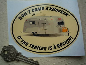 Don't come a knockin' Airstream Trailer camper Caravan - Picture 1 of 1