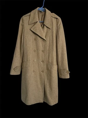 Chaquetón de lana tostado vintage Delia’s talla grande años 2000 Y2K Foto 1 de 4