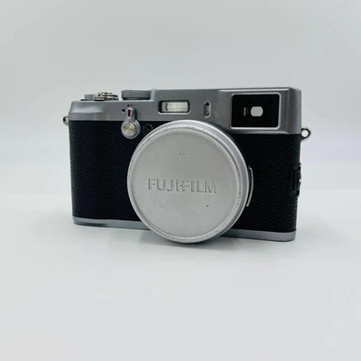 【MINT】Fujifilm X100 Silver 12.3MP Digital Camera From Japan Used - Image 1 of 4