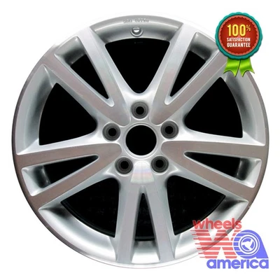Wheel Rim Volkswagen VW GTI Golf Jetta Rabbit 17 2005-2014 Machined OE 69852 - Image 1 of 4