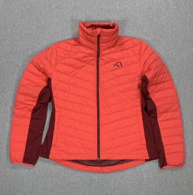 Kari Traa Lightweight Eva Down Red Jacket Full Zip 622896 Women's XL - Image 1 of 4