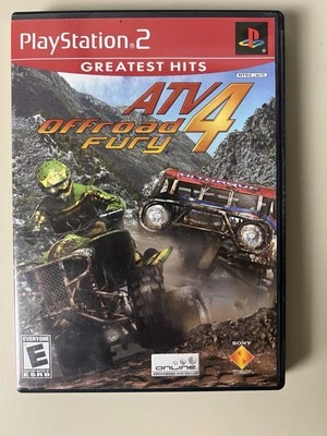ATV Offroad Fury 4 (PlayStation 2 PS2) Greatest Hits CIB COMPLETE & TESTED - Image 1 of 3