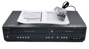 MAGNAVOX ZV450MW8 Lettore DVD VCR Combo Registratore RICONDIZIONATO - Foto 1 di 6