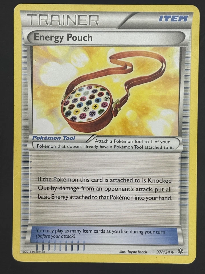 Pokemon Energy Pouch 97/124 Fates Collide Non Holo Uncommon - Image 1 of 2