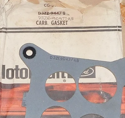 Ford 460 C.I. 1971-73 Junta Base Carburador - Nueva Original Foto 1 de 3