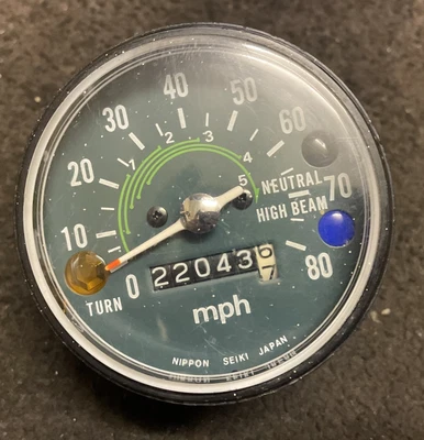 Reloj Velocímetro Honda CB125S Foto 1 de 4