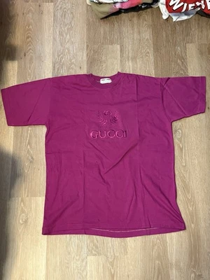 Camiseta vintage rara de Gucci cosida única Foto 1 de 4