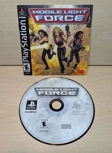 Mobile Light Force (Sony PlayStation 1, 2003) DISK And Manual Only - Picture 1 of 2