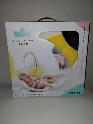Baño para bebé Blooming Bath Lotus - Amarillo - Nuevo en caja - Envío rápido Foto 1 de 4