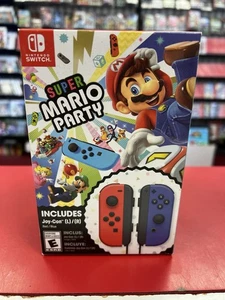 Super Mario Party + Red & Blue Joy-Con Bundle - Nintendo Switch L๐
พ๏ธ๐
พ๏ธK ๐ฅ๐ฅ๐ฅ - Picture 1 of 8