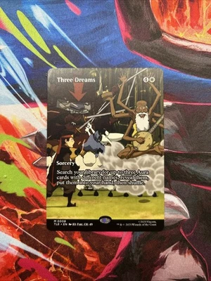 THREE DREAMS mtg NM-M The Last Airbender Eternal 1 Mythic Borderless - Image 1 of 2
