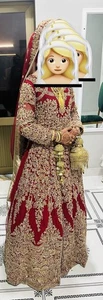 Stunning asian pakistani bridal wedding dress lengha - Picture 1 of 8