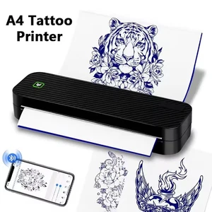 Pristar D210 Bluetooth A4 Thermodrucker Supports A4 Tattoo Paper PJ-722 PJ-763 - Bild 1 von 9