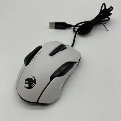 Roccat Kone AIMO RGB Gaming Maus Profi mit Kabel 16000dpi Arctic White 8 Tasten - Bild 1 von 4