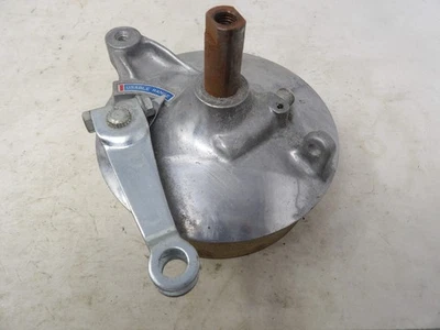 Placa de respaldo de freno delantero Kawasaki F7 175cc 1974-76 nueva nueva en stock Foto 1 de 4