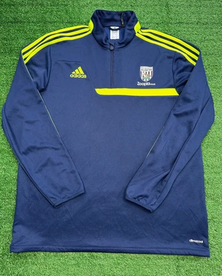 West Bromwich Albion Adidas 2013 Navy Jumper Pullover | Adult Mens XL Football - Image 1 of 4