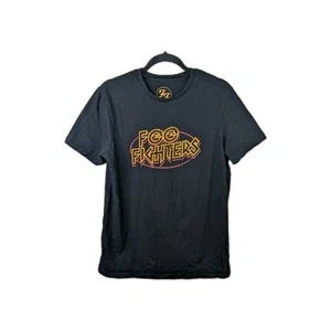 Foo Fighters T-Shirt Herren Größe Medium schwarz Logo Band Rundhalsausschnitt Tee Musik 2017 - Bild 1 von 16