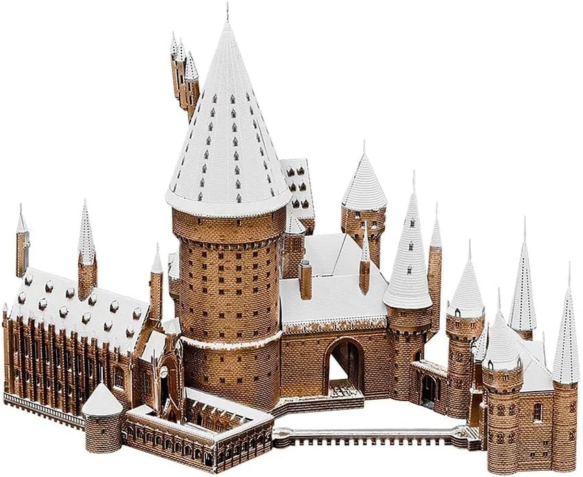 Tenyo Metallic Nano Puzzle Harry Potter Snowy Hogwarts Castle - Image 1 of 2