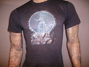 vtg 70's 80's ELVIS PRESLEY T SHIRT Softest Thin Worn Jumpsuit Single Stitch MED - Picture 1 of 6