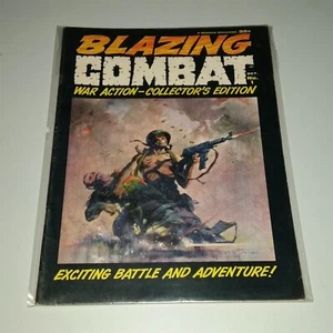 BLAZING COMBAT #1 OCTOBER 1965 VG/FN (5.0) COLLECTORS EDITION WARREN US MAGAZINE - Imagen 1 de 1
