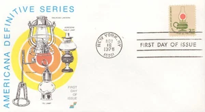 1978 FDC - Scott # 1611 - $2.00 Americana Issue - Spectrum Cachet - Bild 1 von 1