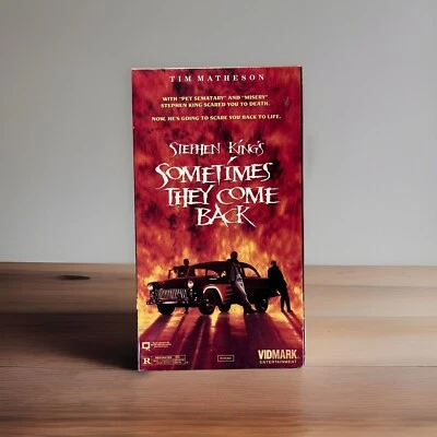 Stephen King’s Sometimes They Come Back Sealed VHS Horror Vintage 1992 - Image 1 of 4