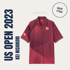 Uniqlo Kei Nishikori model Tennis Shirt US OPEN 2023 M-XL