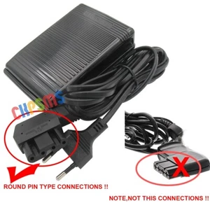 PEDAL DE CONTROL DE PIE 220V PARA Máquina de Coser Bernina 730,803,807,808,810,817,830+ - Imagen 1 de 3