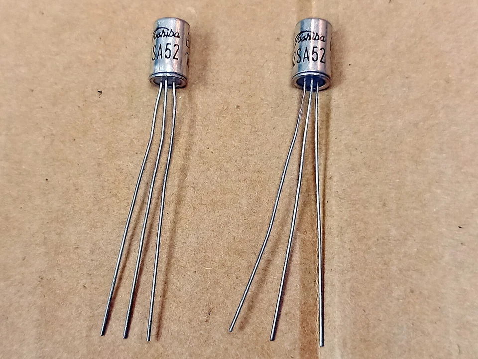 2 pcsr TOSHIBA 2SA52 germanium transistor - Image 1 of 1