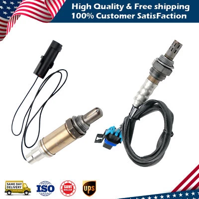 2X Kit de sensor de oxígeno O2 aguas arriba + aguas abajo para Chevy S10 GMC Sonoma L4 2,2 L Foto 1 de 4