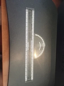 Jeppesen Sanderson PN-1 Flight Navigation Plotter 1985 - Imagen 1 de 6